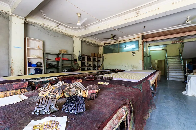 Jaipur block printing workshop