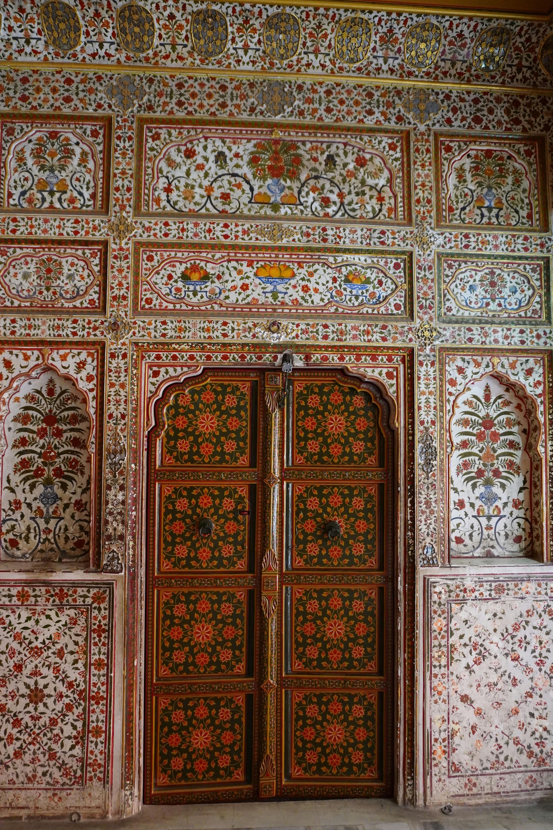 Painted door