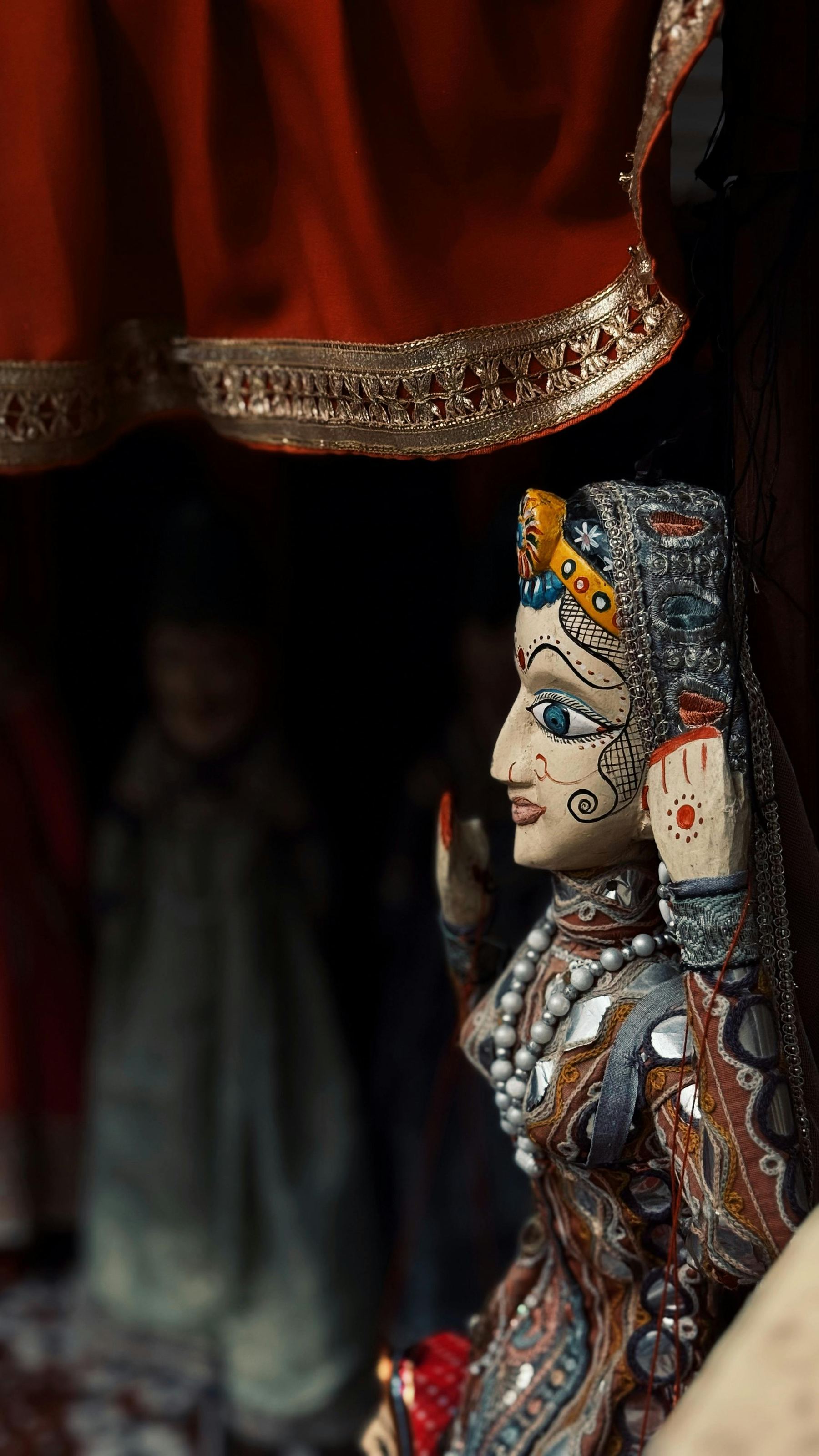 Rajasthani puppets